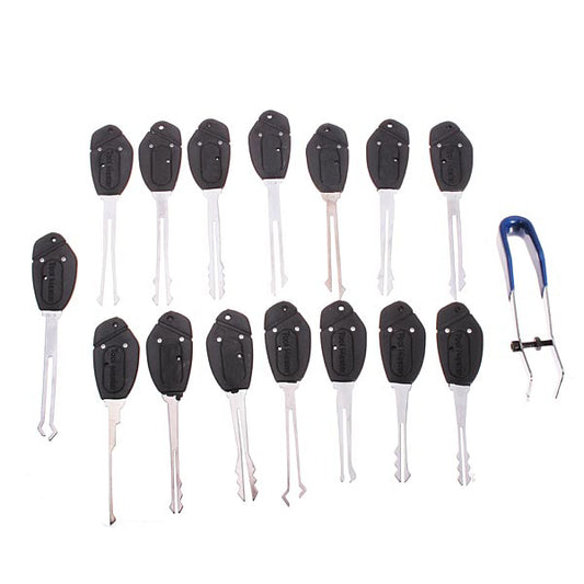 16pcs Set Deft Hand Lock Pick Tools Lock Opener Locksmith Tool