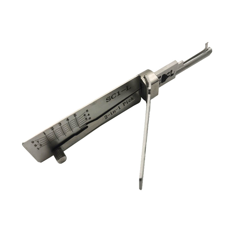SC1-L Original Lishi Lock Pick Key Decoder Reader Locksmith Tool