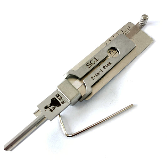 SC1 Original Lock Pick Key Decoder Reader Locksmith Tool for Schlage and several other companies