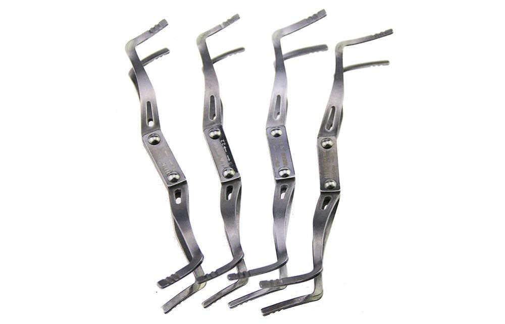 HUK 4pcs Car Lock Pick Tool Tension"Y" Wrench for Car Adjustable Auto Tension Tool, Stainless steel tension tool lock picking tools