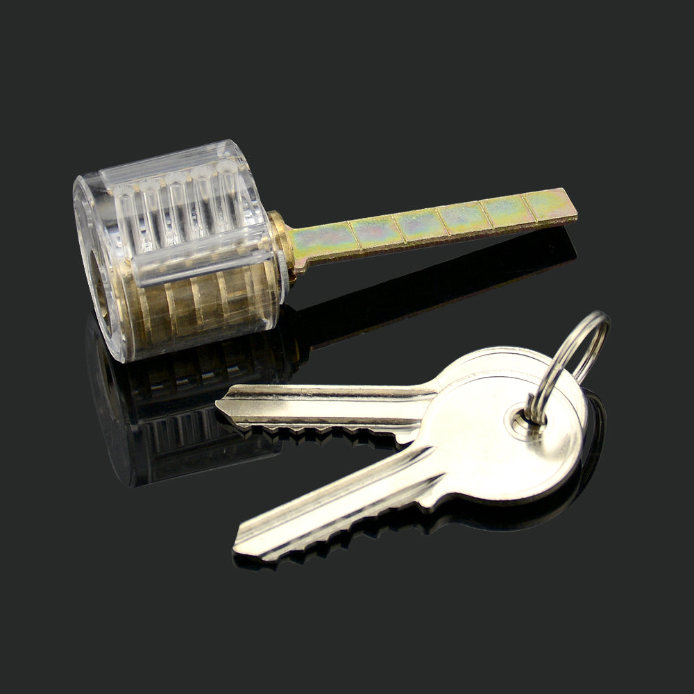 Transparent Practice Lock Combination Practice Locksmith Training Tools Visible Lock Pick Sets Locksmith Tools Supplies
