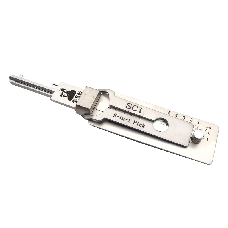 SC1 Original Lock Pick Key Decoder Reader Locksmith Tool for Schlage and several other companies