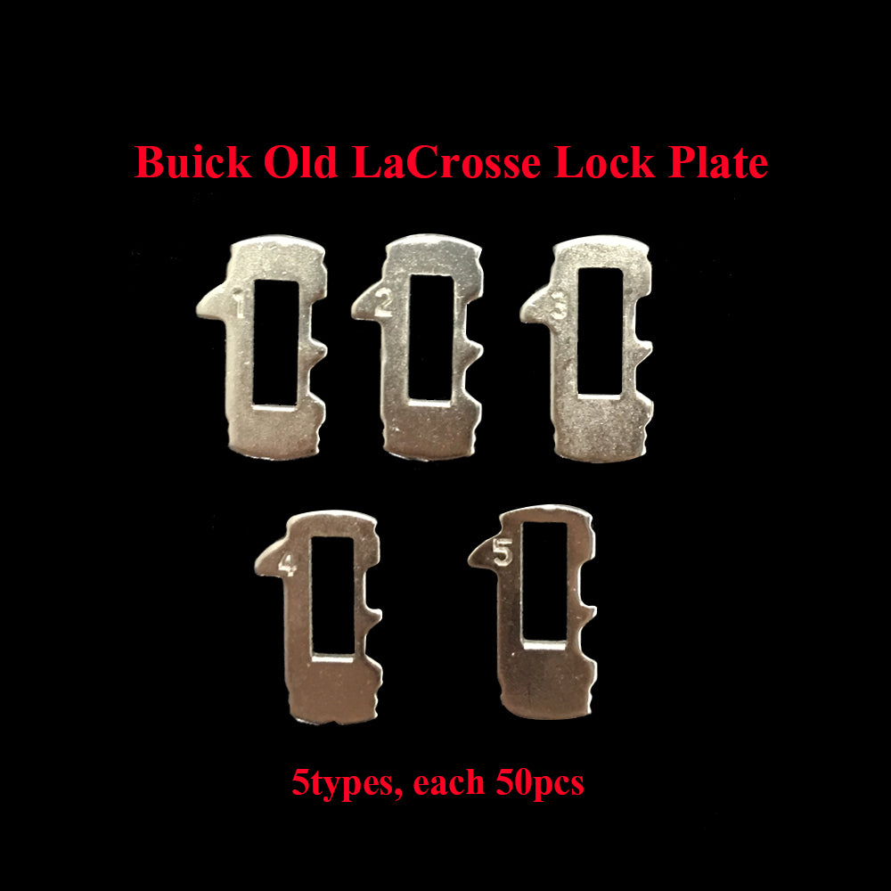 200pcs/lot Car Lock Reed Locking Plate For Buick Old Regal LaCrosse GL8 Key Lock Repair Accessories Copper Keying Kit, Car Lock Reed Lock Plate Auto Lock Repair Locksmith Supplies
