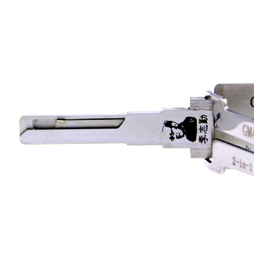 GM45 Lishi 2 in 1 Auto Car Pick and Decoder Lock Pick Set for Holton, Professional Locksmith Pick Lock Tool Plug Reader Car Hand Tools