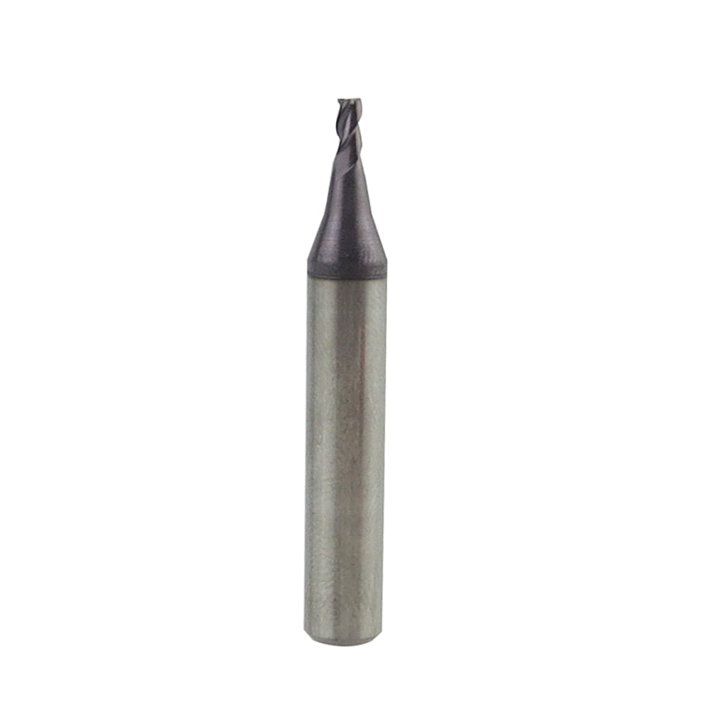 Cemented Carbide 3 Flutes End Mill Cutter Staight Bits For WENXING DEFU MODEN All Vertical Key Cutting Machine 1.0mm-2.0mm
