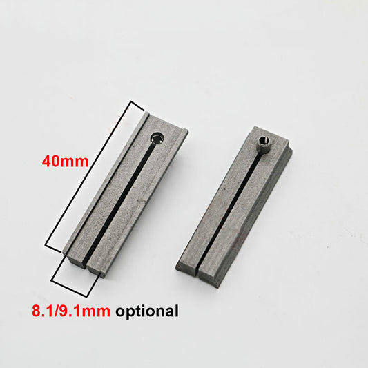 A pair Key Duplicating Fixture for Honda External Milling Key Clamp Chuck Universal For Vertical Key Cutting Machines