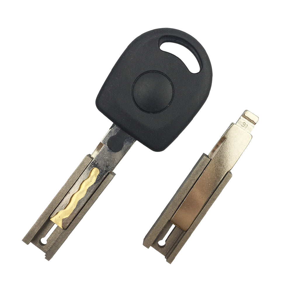 A pair HU66 Duplicating Fixture Clamp For VW Volkswagen Key Blank Key Cutting Machine Accessories Key Cutter Machine Part