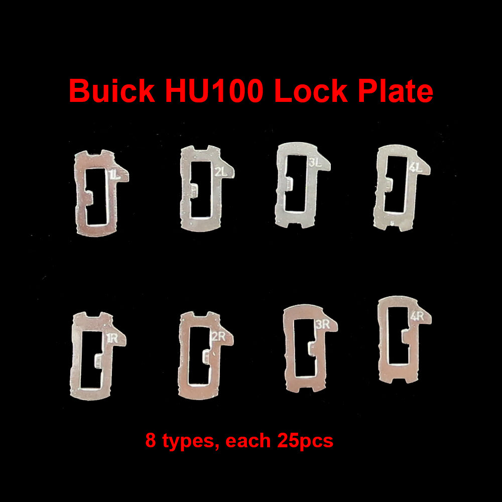 200pcs/lot HU100 Car Lock Reed Locking Plate For Chevrolet/Ma Rui bao/Cruze