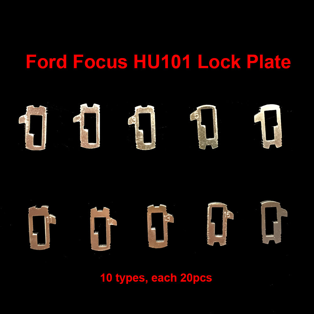 200pcs/lot HU101 Car Lock Reed Locking Plate For Ford Focus Fiesta Ecosport