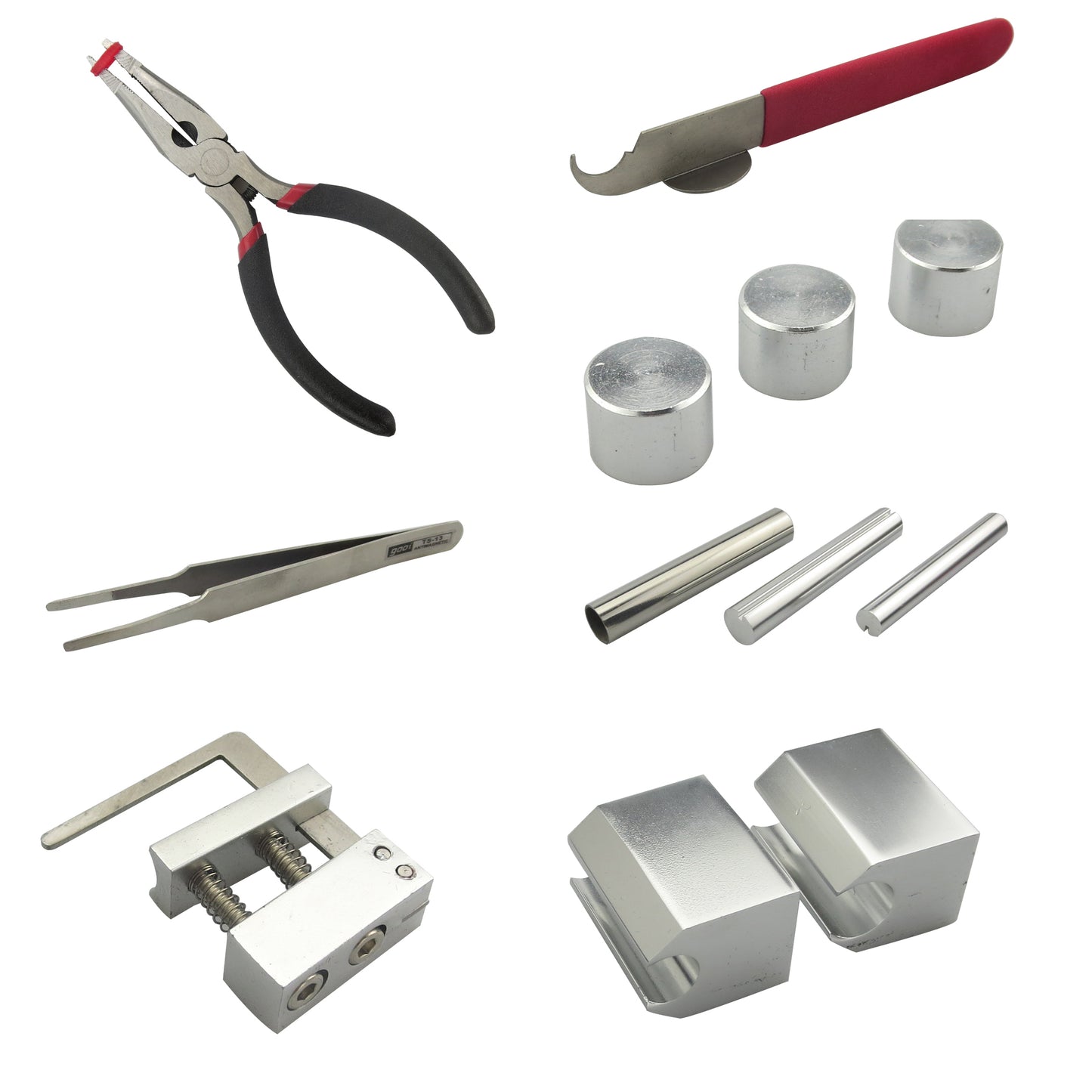 Original HUK Professional 12 in 1 HUK Lock Disassembly Tool Locksmith Tools Kit Remove Lock Repairing Pick Set Lock Repair Tool Kit