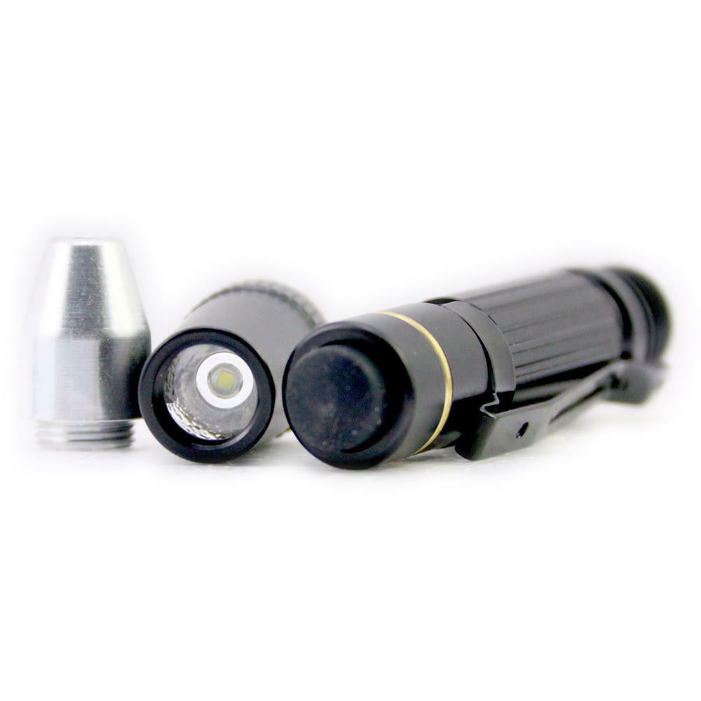 HUK Fiber Optic Flashlight LED light 3 Fibre optic lamp caps High Brightness Car Locksmith Tools, Lock Pick Lock Opener Tools
