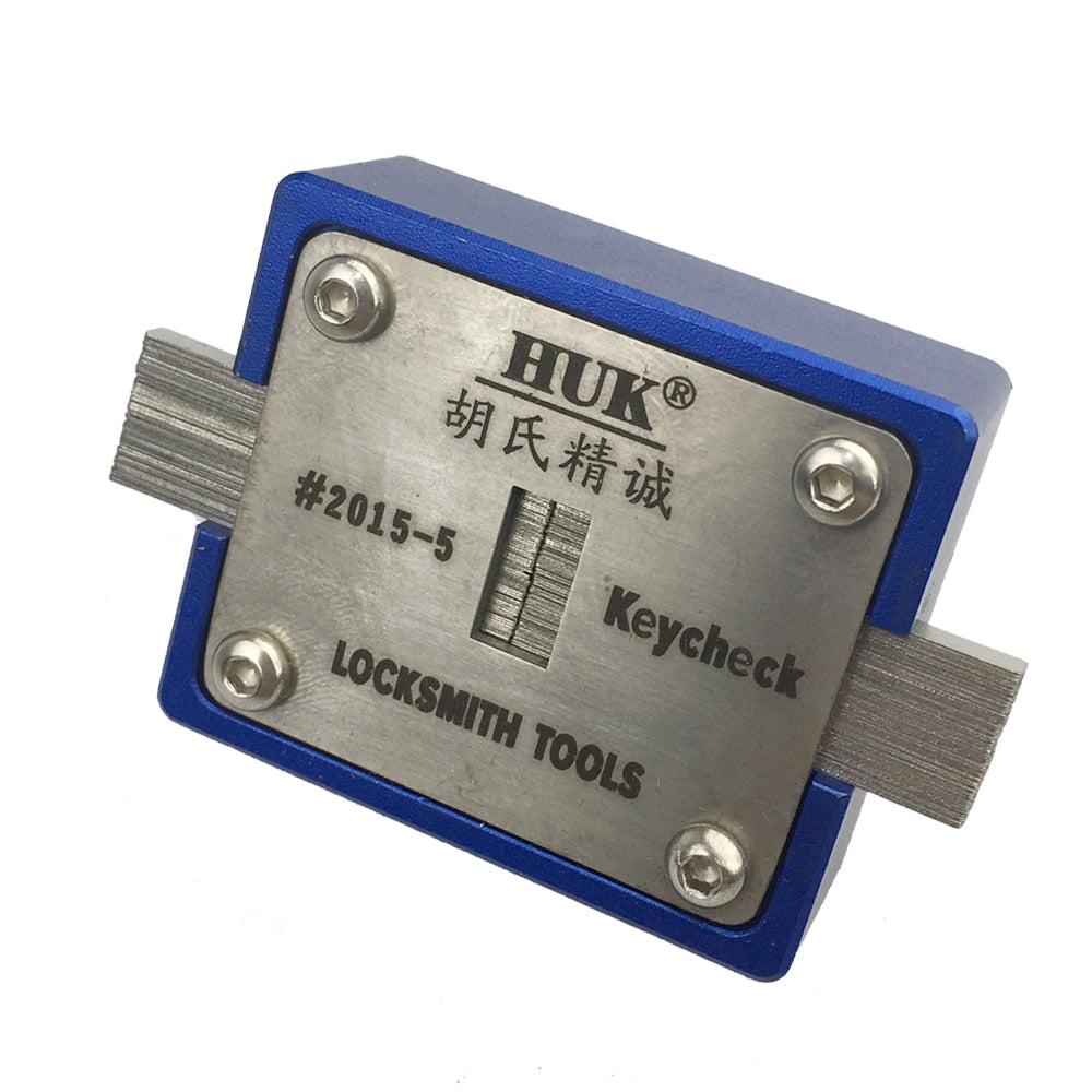 Genuine HUK Key Checker Key Slot Thickness Measurement Instrument Locksmith Tools Equipment Lock Pick Set