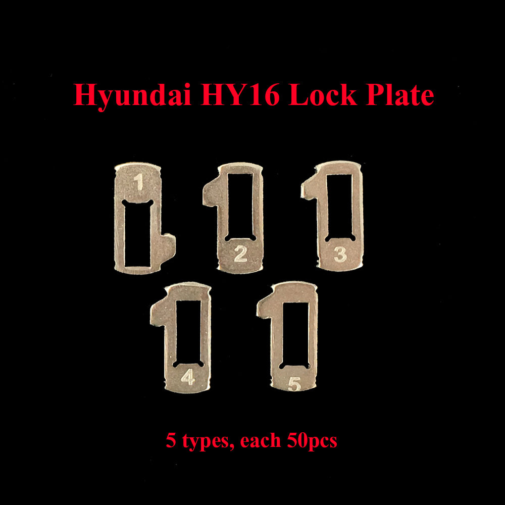 200pcs/lot HY16 Car Lock Reed Locking Plate For Hyundai Elantra For Kia K2 K3 Forte Key Lock Repair Accessories Copper Keying Kit, Car Lock Reed Lock Plate Auto Lock Repair Locksmith Supplies