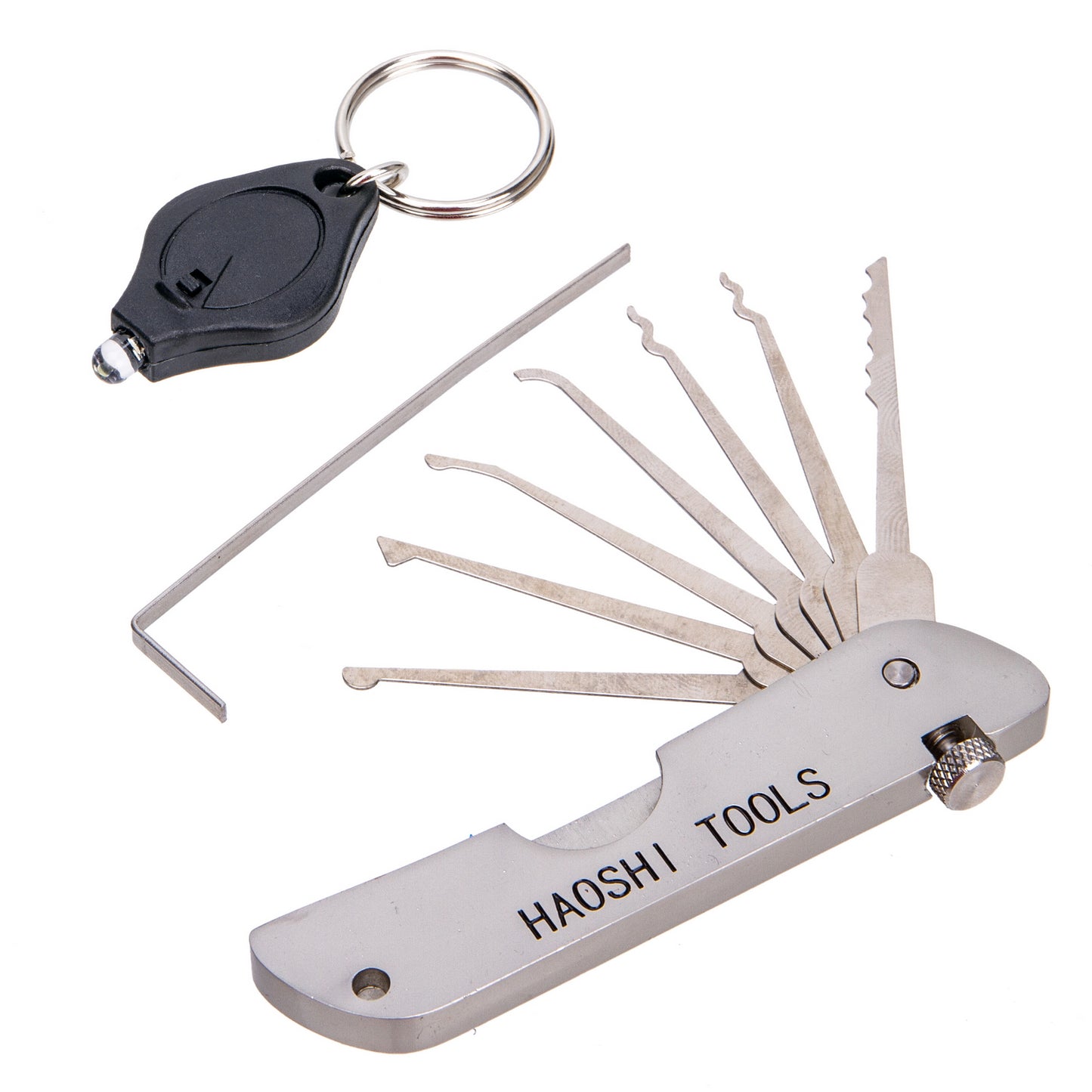 HAOSHI Foldable Door Lock Opener Locksmith Tool Lock Pick Set
