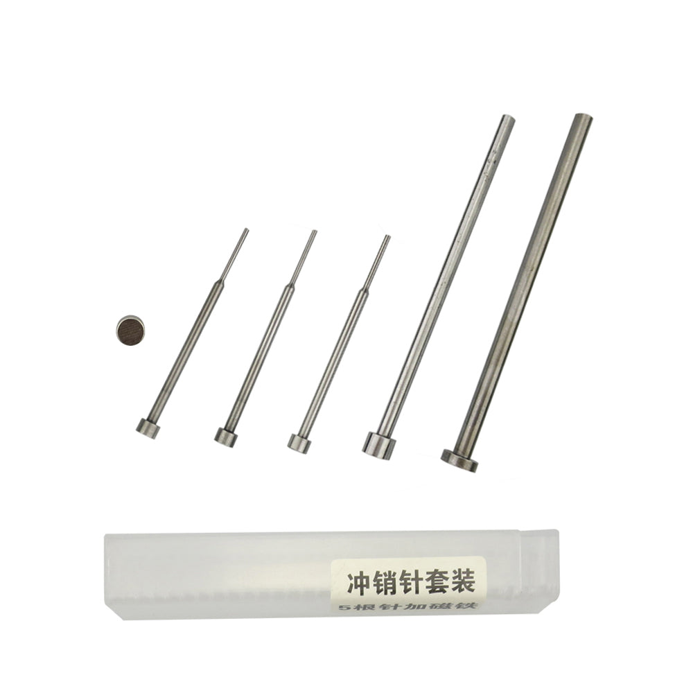 6pcs/lot Auto Car Remote Key Pin Removal Pin Disassembly Tool Set Needle Pin Remover Nail Locksmith Repair Tools