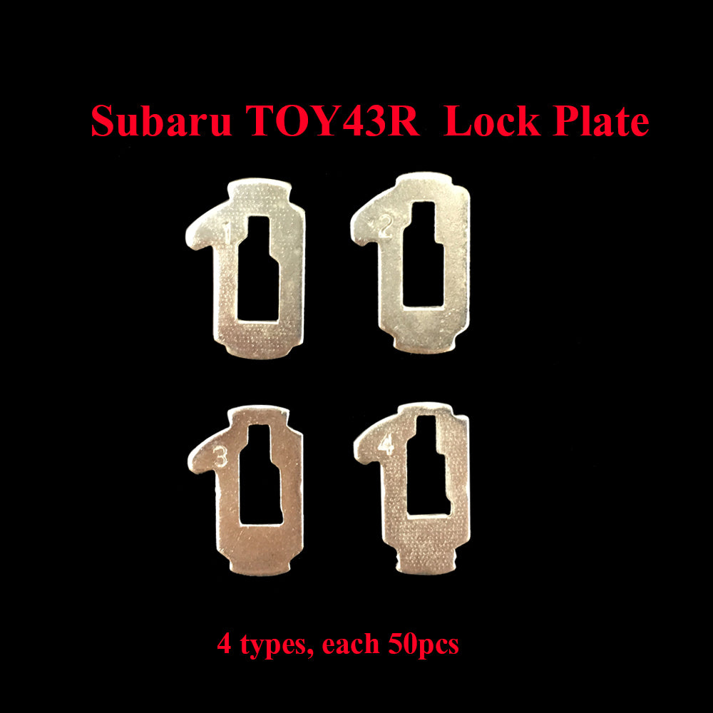200pcs/lot TOY43R Car Lock Reed Locking Plate For Subaru Auto