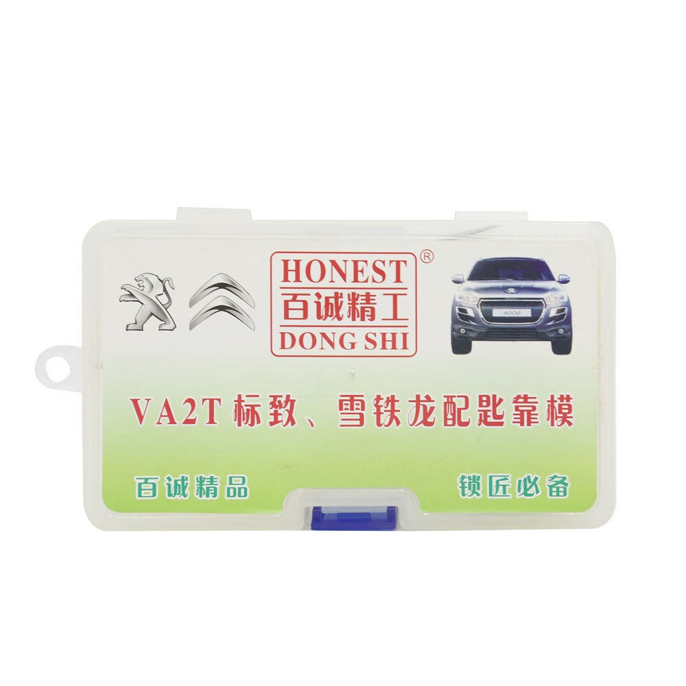 100% Genuine Honest VA2T Locksmith Supplies Car key Moulds For Peugeot Citroen Car Key Duplicating Locksmith Tools Lock Pick