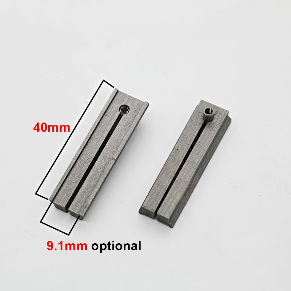 A pair Key Duplicating Fixture for Honda External Milling Key Clamp Chuck Universal For Vertical Key Cutting Machines